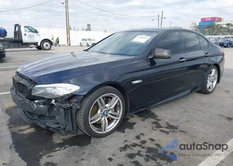 2013 BMW 550I z USA, uszkodzony, nr VIN WBAFR9C59DD226545